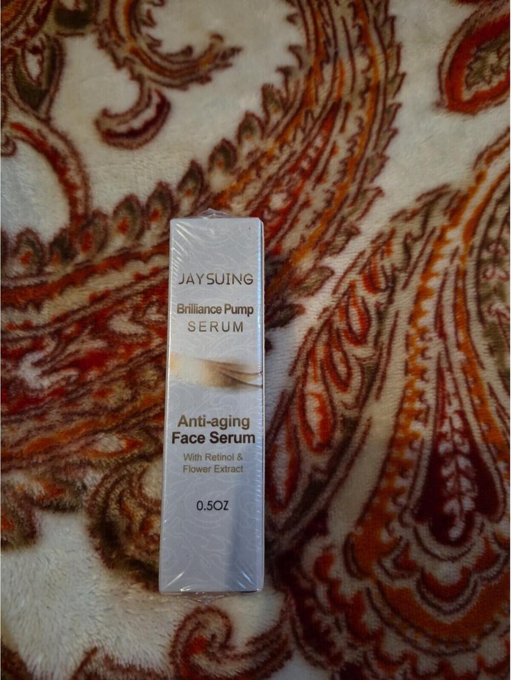Anti Aging Eye Serum with Retinol And Flower Extract 0.5 Ounces New Sealed